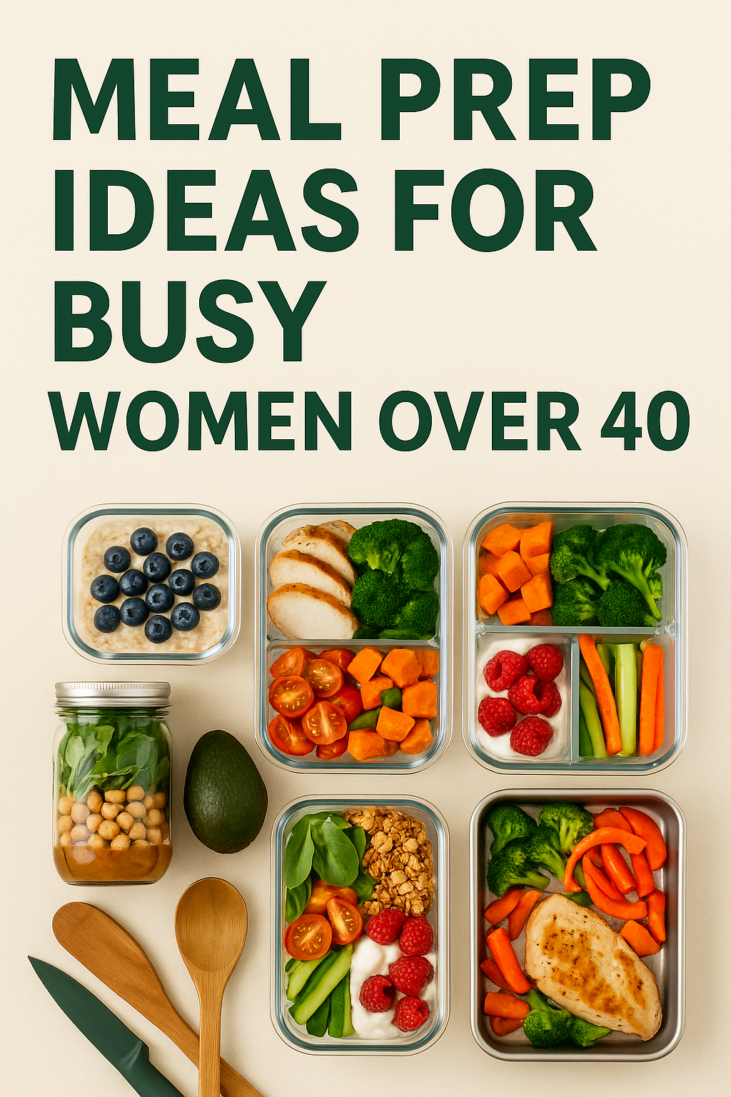 Read more about the article Meal Prep Ideas For Busy Women Over 40