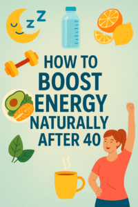 Read more about the article How To Boost Energy Naturally After 40